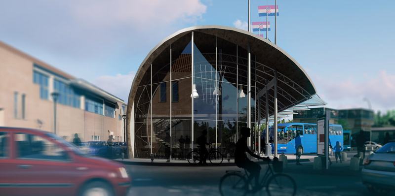 Projekt autobusnog kolodvora (Leder)